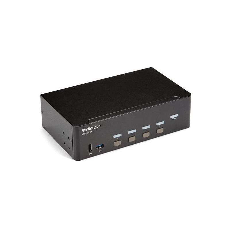 KVM Switch/USB Hub4 Dual Monitor Display