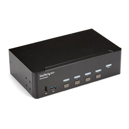 KVM Switch/USB Hub4 Dual Monitor Display