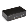 KVM Switch/USB Hub4 Dual Monitor Display