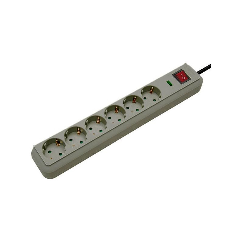 Surge Protector Grey 6 Ac