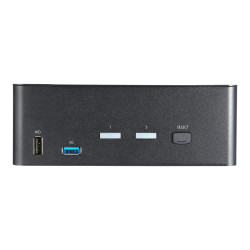 StarTech.com Switch Conmutador KVM de 2 Puertos HDMI 2.0 4K para 2 Mon