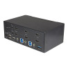 StarTech.com Switch Conmutador KVM de 2 Puertos HDMI 2.0 4K para 2 Mon