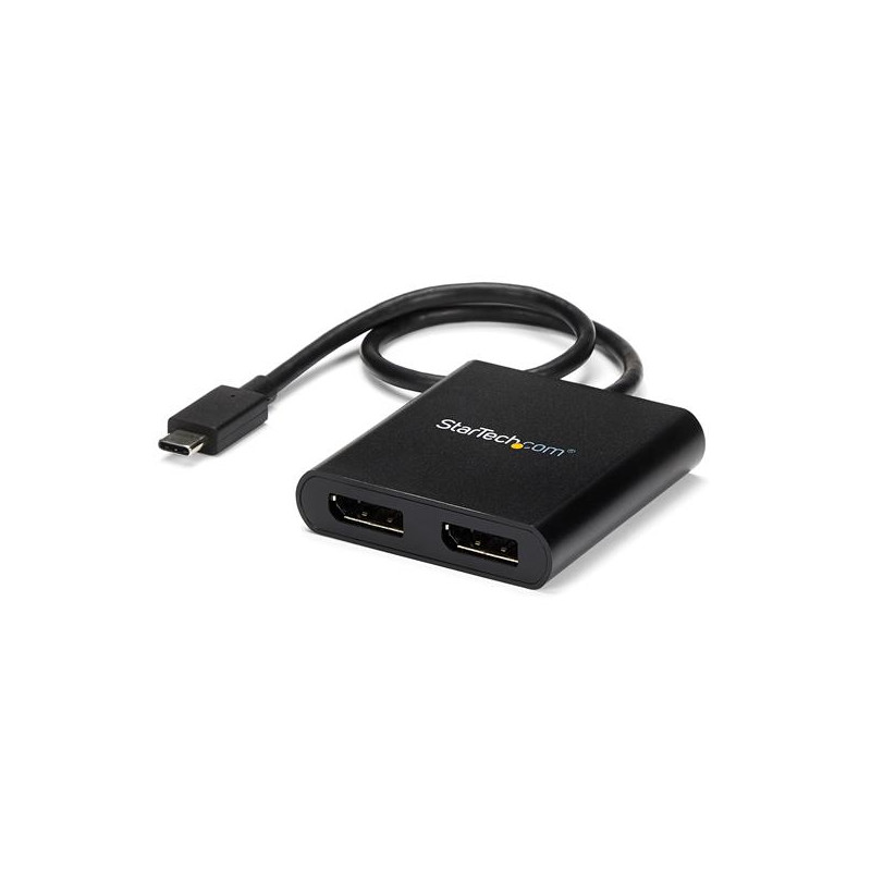 MST hub - USB-C to 2-port DisplayPort