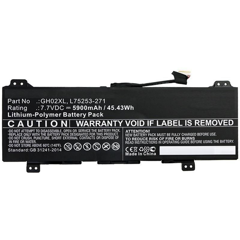Laptop Battery for HP 45.43Wh