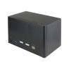StarTech.com Switch Conmutador KVM de 2 Puertos DisplayPort 1.2 para 4