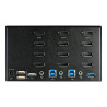 StarTech.com Switch Conmutador KVM de 2 Puertos DisplayPort 1.2 para 4