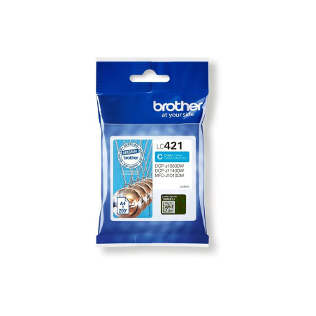 Cartucho de Tinta Original Brother LC421/ Cian