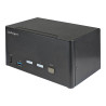 StarTech.com Switch Conmutador KVM de 2 Puertos DisplayPort 4K para 3