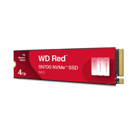 WD Red SN700 WDS400T1R0C - SSD - 4TB - interno - M.2 2280 - PCIe3.0 x4