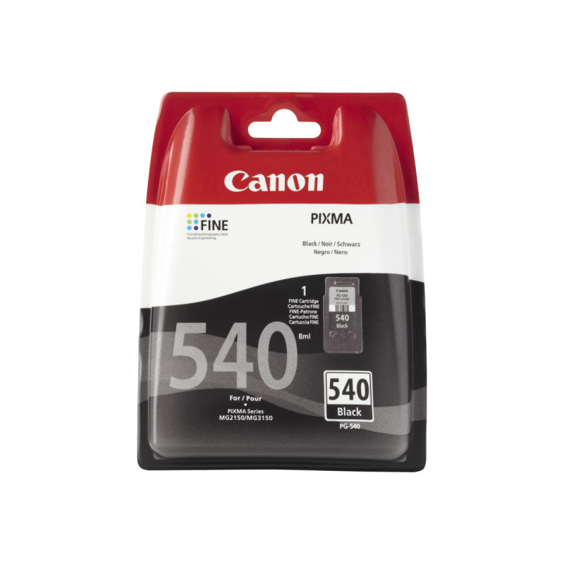 Cartucho de Tinta Original Canon PG-540/ Negro