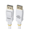 6ft White VESA Certified DP 1.2 Cable