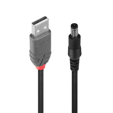 USB 2.0 Type A to 5.5mm DC