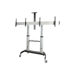 StarTech.com Carrito para Dos TV de 37 a 60 Pulgadas - hasta 50kg cada