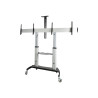StarTech.com Carrito para Dos TV de 37 a 60 Pulgadas - hasta 50kg cada