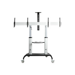 StarTech.com Carrito para Dos TV de 37 a 60 Pulgadas - hasta 50kg cada