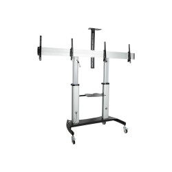 StarTech.com Carrito para Dos TV de 37 a 60 Pulgadas - hasta 50kg cada