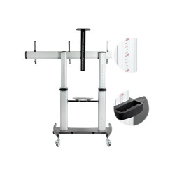 StarTech.com Carrito para Dos TV de 37 a 60 Pulgadas - hasta 50kg cada