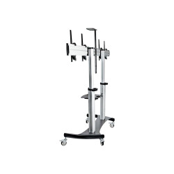 StarTech.com Carrito para Dos TV de 37 a 60 Pulgadas - hasta 50kg cada