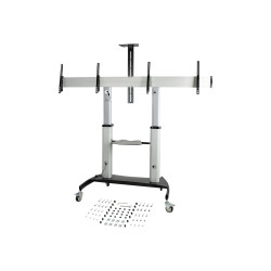 StarTech.com Carrito para Dos TV de 37 a 60 Pulgadas - hasta 50kg cada