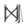 Soporte de pared para videowall - de alta resistencia - se adapta a pa