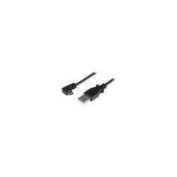 Cable Micro USB Right Angle 24AWG - 0.5m