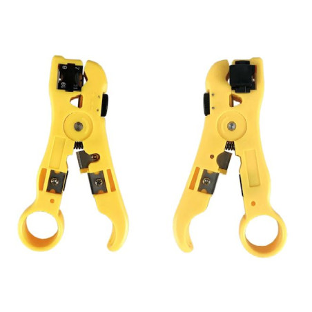 Network cable stripper with