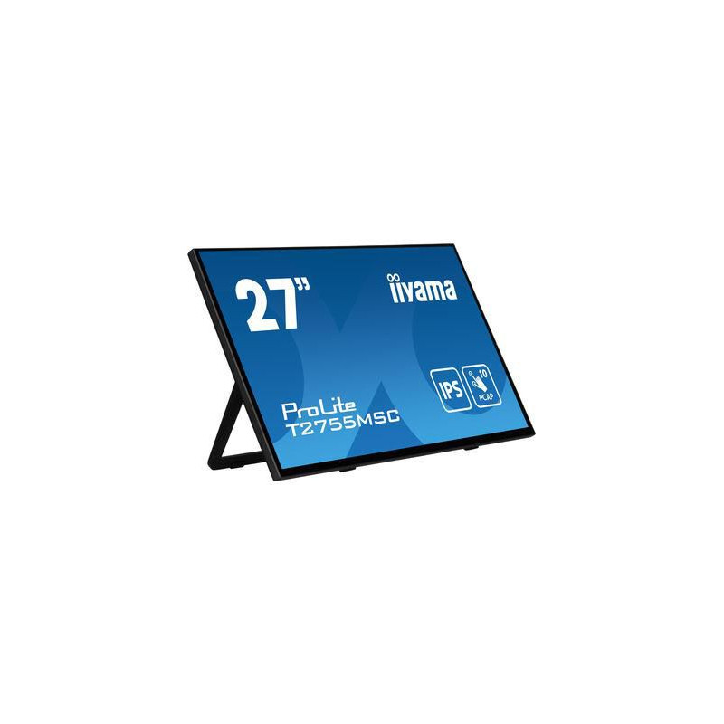 Monitor Iiyama 27" IPS Bonded Pcap 10P Touch, 1920X1080, Fla | APLIUM