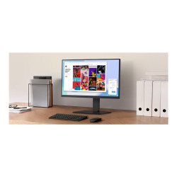 Monitor Profesional LG 24BA650-B 23.8"/ Full HD/ Multimedia/ Negro