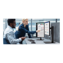 Monitor Profesional LG 24BA650-B 23.8"/ Full HD/ Multimedia/ Negro