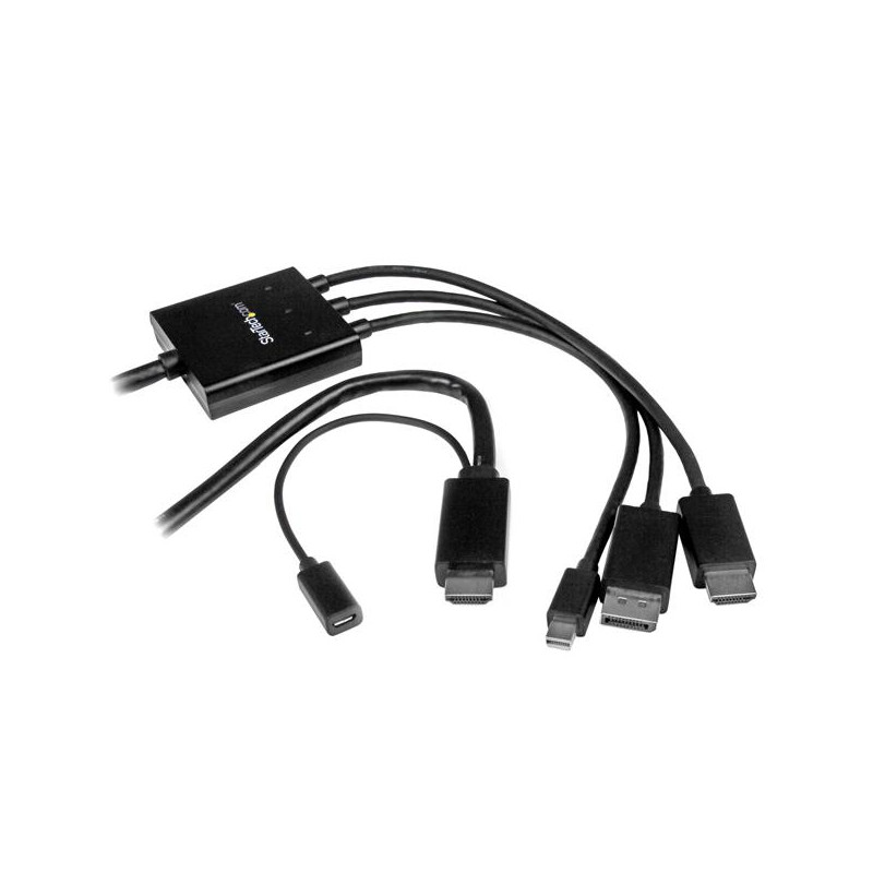 6 ft DP Mini DP or HDMI to HDMI Adapter