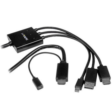 6 ft DP Mini DP or HDMI to HDMI Adapter