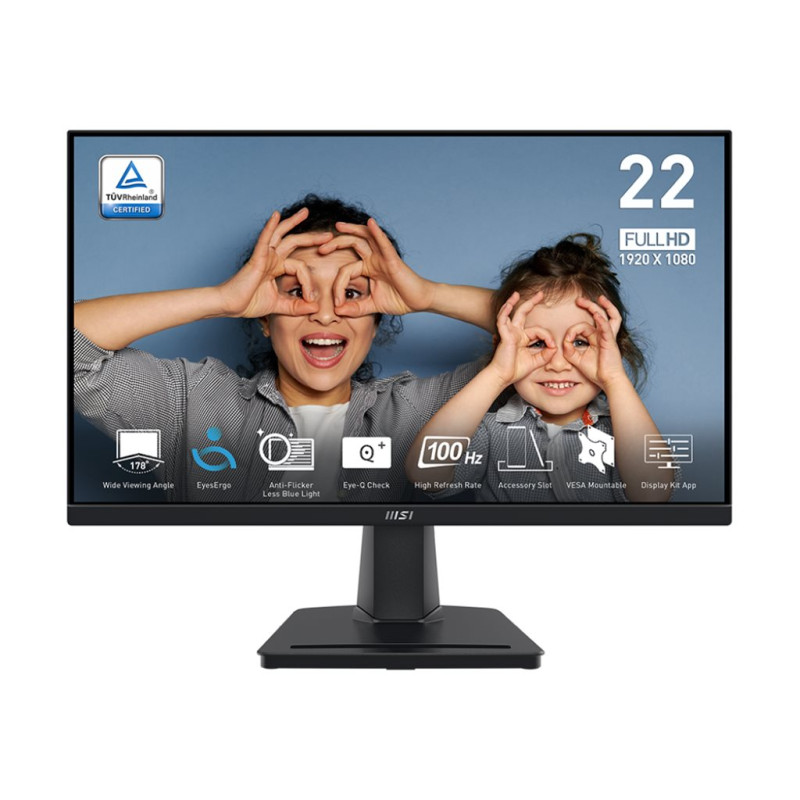 MSI PRO MP225V - Monitor LED - 22" (21.45" visible) - 1920 x | APLIUM
