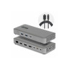 Dual-DP USB4 Dock 100W PD Driverless