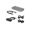 Dual-DP USB4 Dock 100W PD Driverless