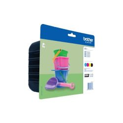 Pack 4INKCARTRIDGES/BK/C/M/Y F/MFCJ480DW/680/880 | APLIUM