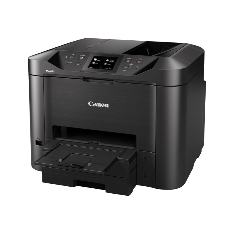 Multifunción Canon MAXIFY MB5450 WiFi/ Fax/ Dúplex/ Negra