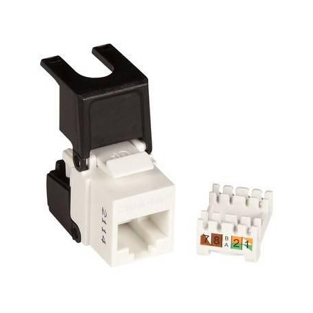 PRO Cat6 Unshielded flip jack