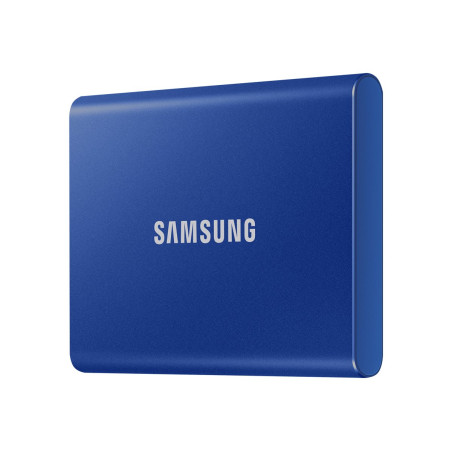 Disco Externo SSD Samsung Portable T7 2TB/ USB 3.2/ Azul