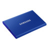 Disco Externo SSD Samsung Portable T7 2TB/ USB 3.2/ Azul