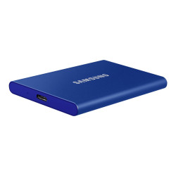 Disco Externo SSD Samsung Portable T7 2TB/ USB 3.2/ Azul