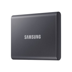 Disco Externo SSD Samsung Portable T7 2TB/ USB 3.2/ Gris