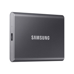 Disco Externo SSD Samsung Portable T7 2TB/ USB 3.2/ Gris