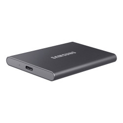 Disco Externo SSD Samsung Portable T7 2TB/ USB 3.2/ Gris