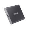 Disco Externo SSD Samsung Portable T7 2TB/ USB 3.2/ Gris