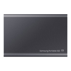 Disco Externo SSD Samsung Portable T7 2TB/ USB 3.2/ Gris