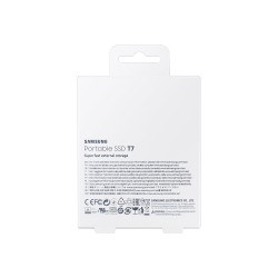 Disco Externo SSD Samsung Portable T7 2TB/ USB 3.2/ Gris