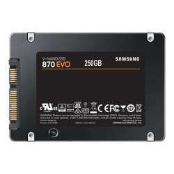 Samsung 870 EVO MZ-77E250B - SSD - cifrado - 250GB - interno - 2.5" -