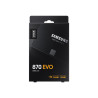 Samsung 870 EVO MZ-77E250B - SSD - cifrado - 250GB - interno - 2.5" -