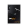 Samsung 870 EVO MZ-77E250B - SSD - cifrado - 250GB - interno - 2.5" -