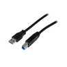 2m 6 ft Certified USB 3.0 A to B cable